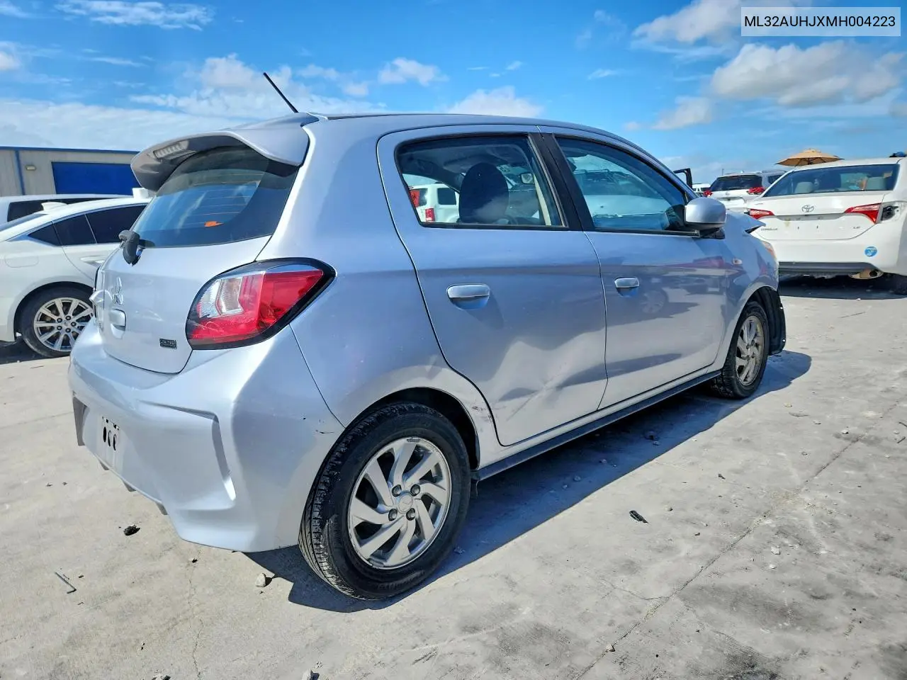 2021 Mitsubishi Mirage Es VIN: ML32AUHJXMH004223 Lot: 57321486