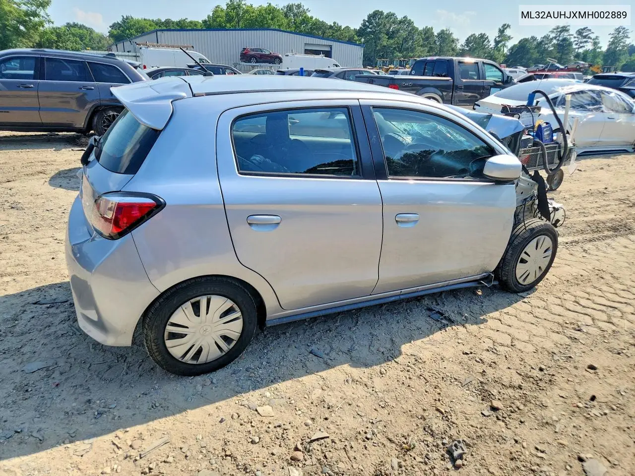 2021 Mitsubishi Mirage Es VIN: ML32AUHJXMH002889 Lot: 59345966