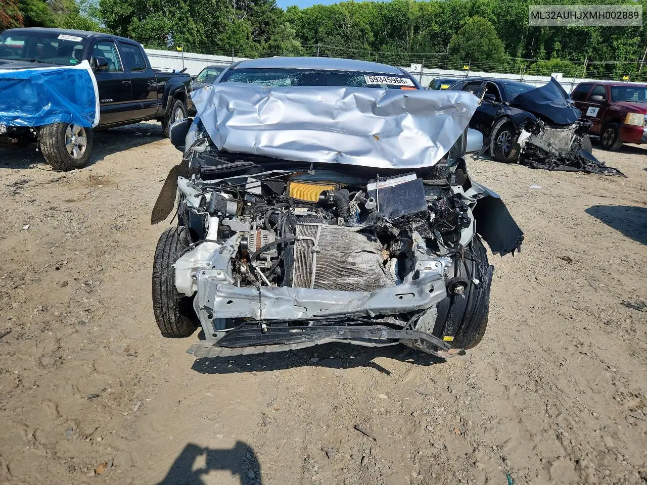 2021 Mitsubishi Mirage Es VIN: ML32AUHJXMH002889 Lot: 59345966