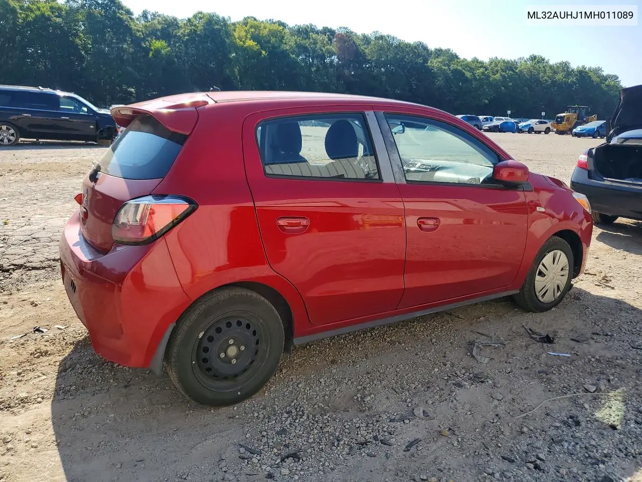 2021 Mitsubishi Mirage Es VIN: ML32AUHJ1MH011089 Lot: 59804086