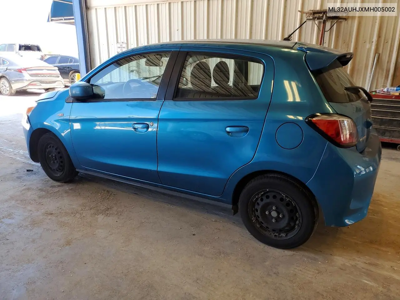 2021 Mitsubishi Mirage Es VIN: ML32AUHJXMH005002 Lot: 60118896