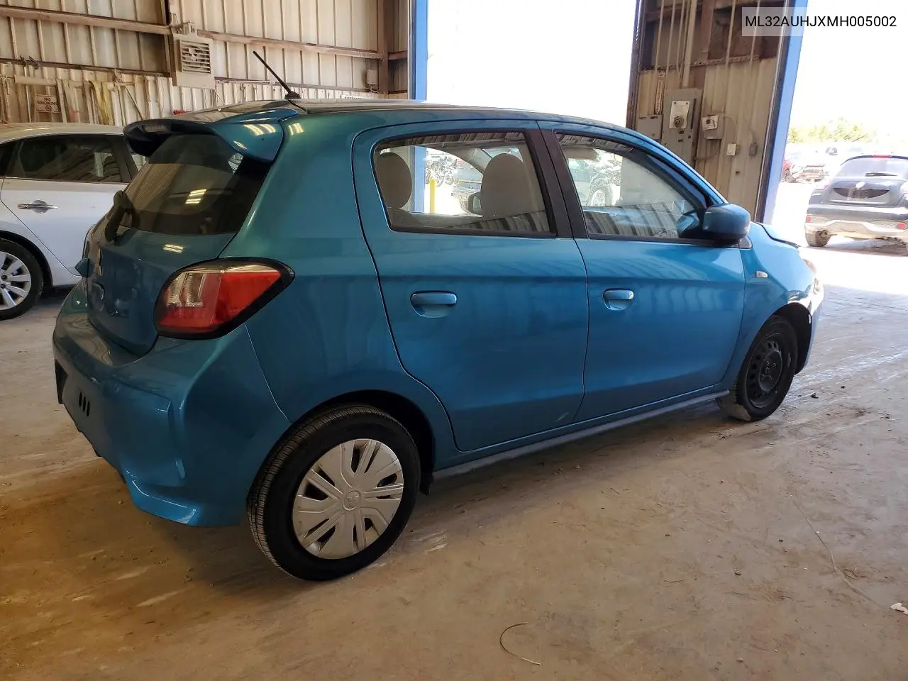 2021 Mitsubishi Mirage Es VIN: ML32AUHJXMH005002 Lot: 60118896