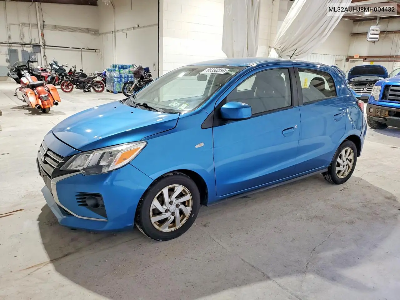 2021 Mitsubishi Mirage Es VIN: ML32AUHJ8MH004432 Lot: 60358036