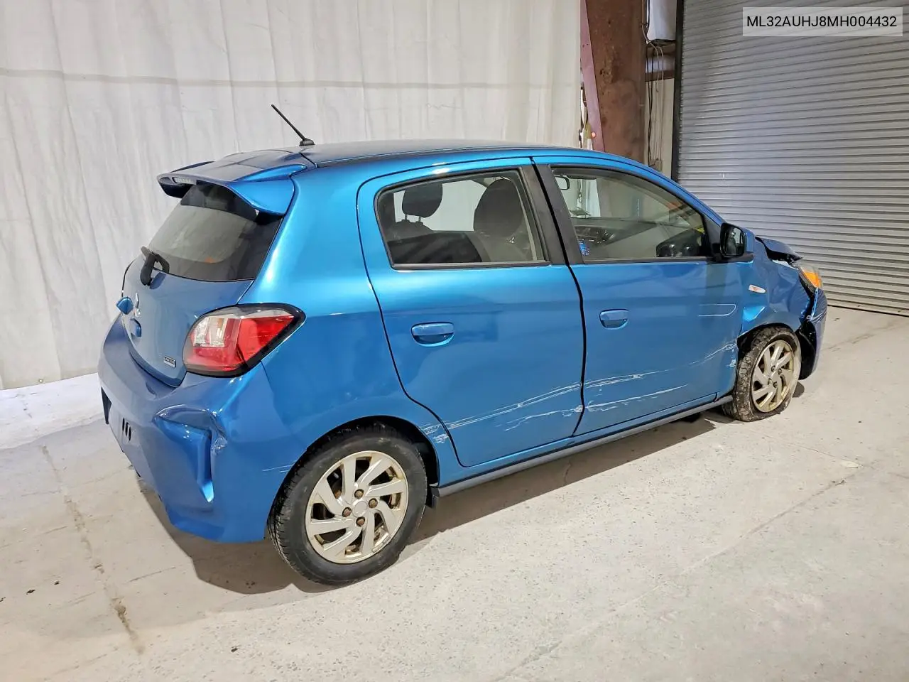 2021 Mitsubishi Mirage Es VIN: ML32AUHJ8MH004432 Lot: 60358036