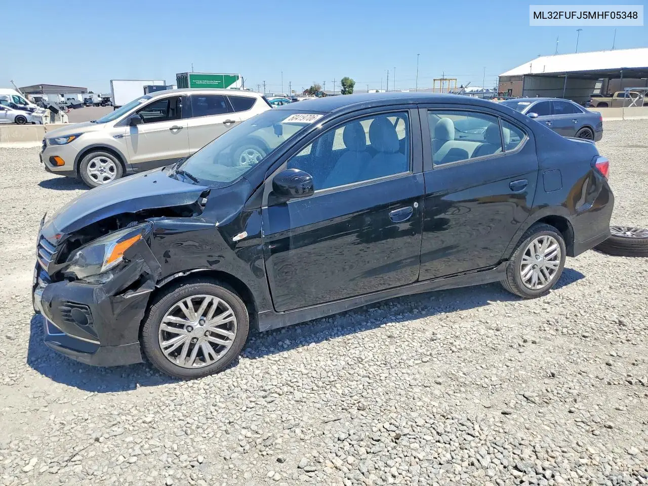 2021 Mitsubishi Mirage G4 Es VIN: ML32FUFJ5MHF05348 Lot: 60419706