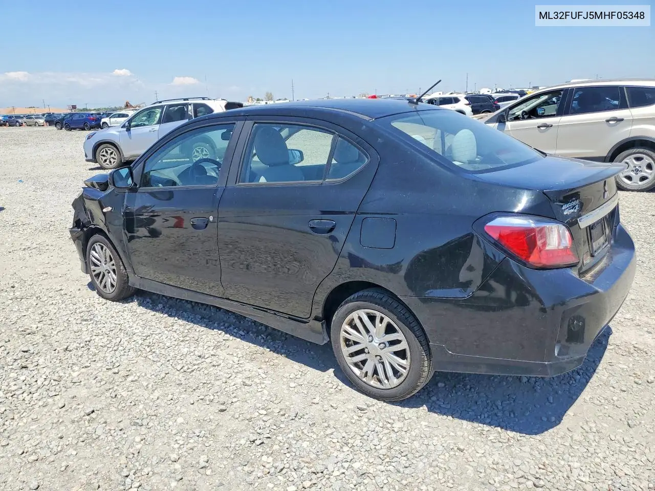 2021 Mitsubishi Mirage G4 Es VIN: ML32FUFJ5MHF05348 Lot: 60419706