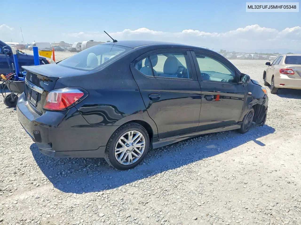 2021 Mitsubishi Mirage G4 Es VIN: ML32FUFJ5MHF05348 Lot: 60419706