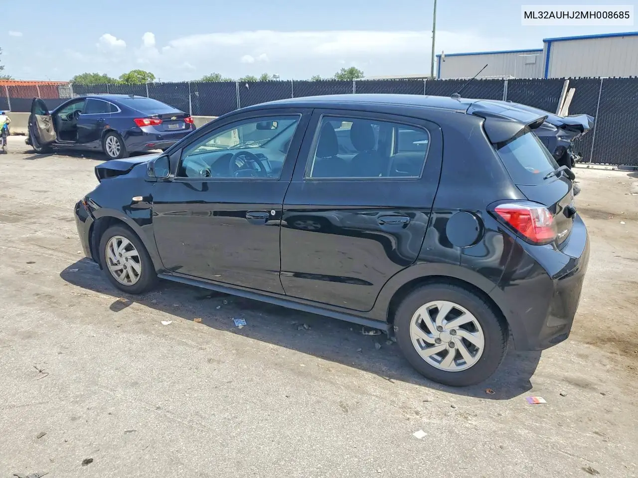 2021 Mitsubishi Mirage Es VIN: ML32AUHJ2MH008685 Lot: 60597846
