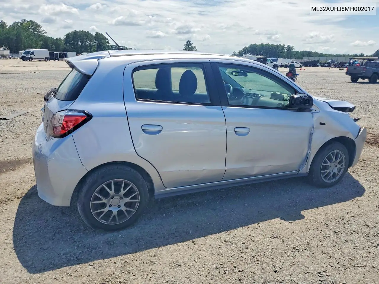 2021 Mitsubishi Mirage Es VIN: ML32AUHJ8MH002017 Lot: 60604666