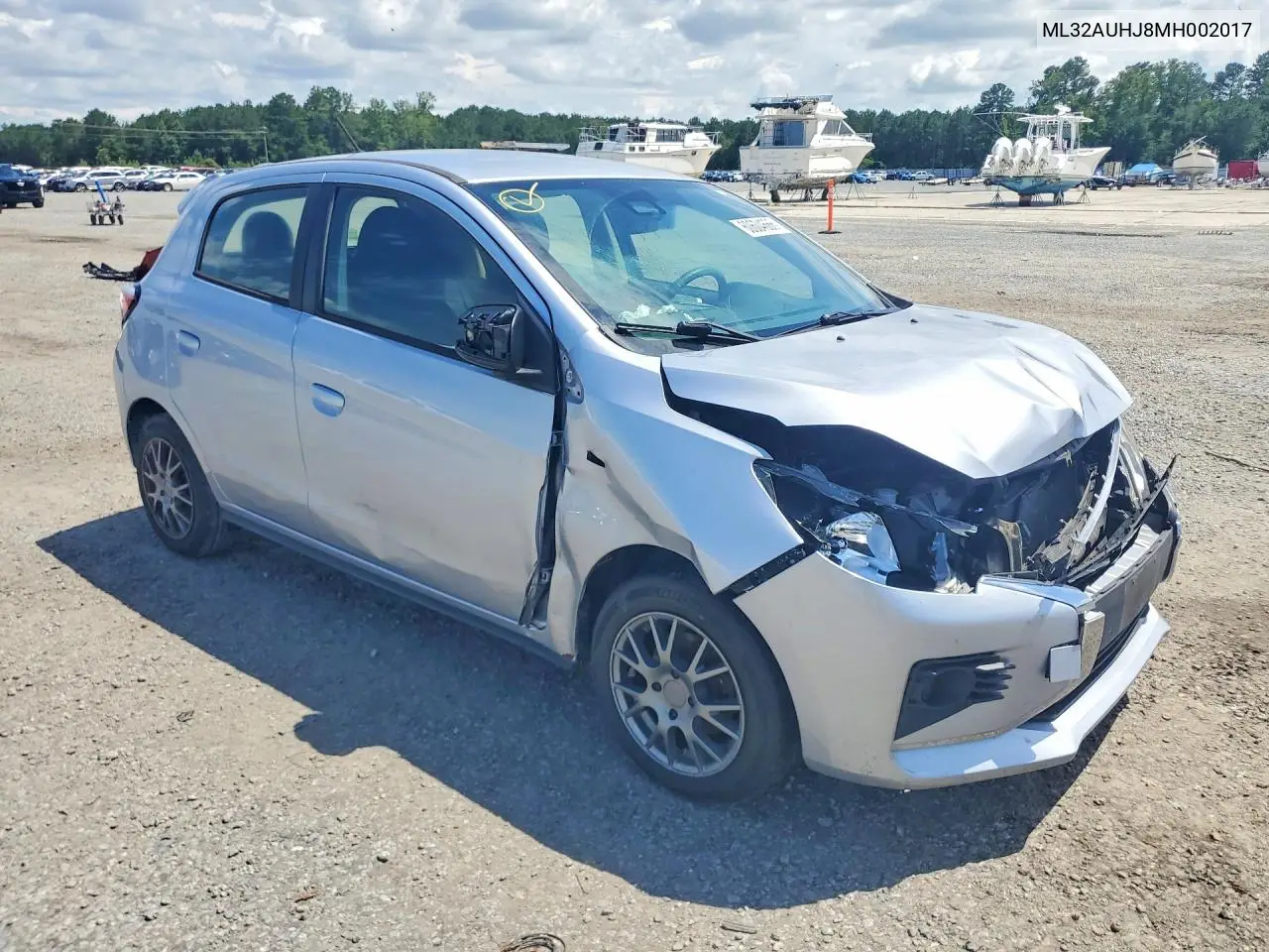 2021 Mitsubishi Mirage Es VIN: ML32AUHJ8MH002017 Lot: 60604666