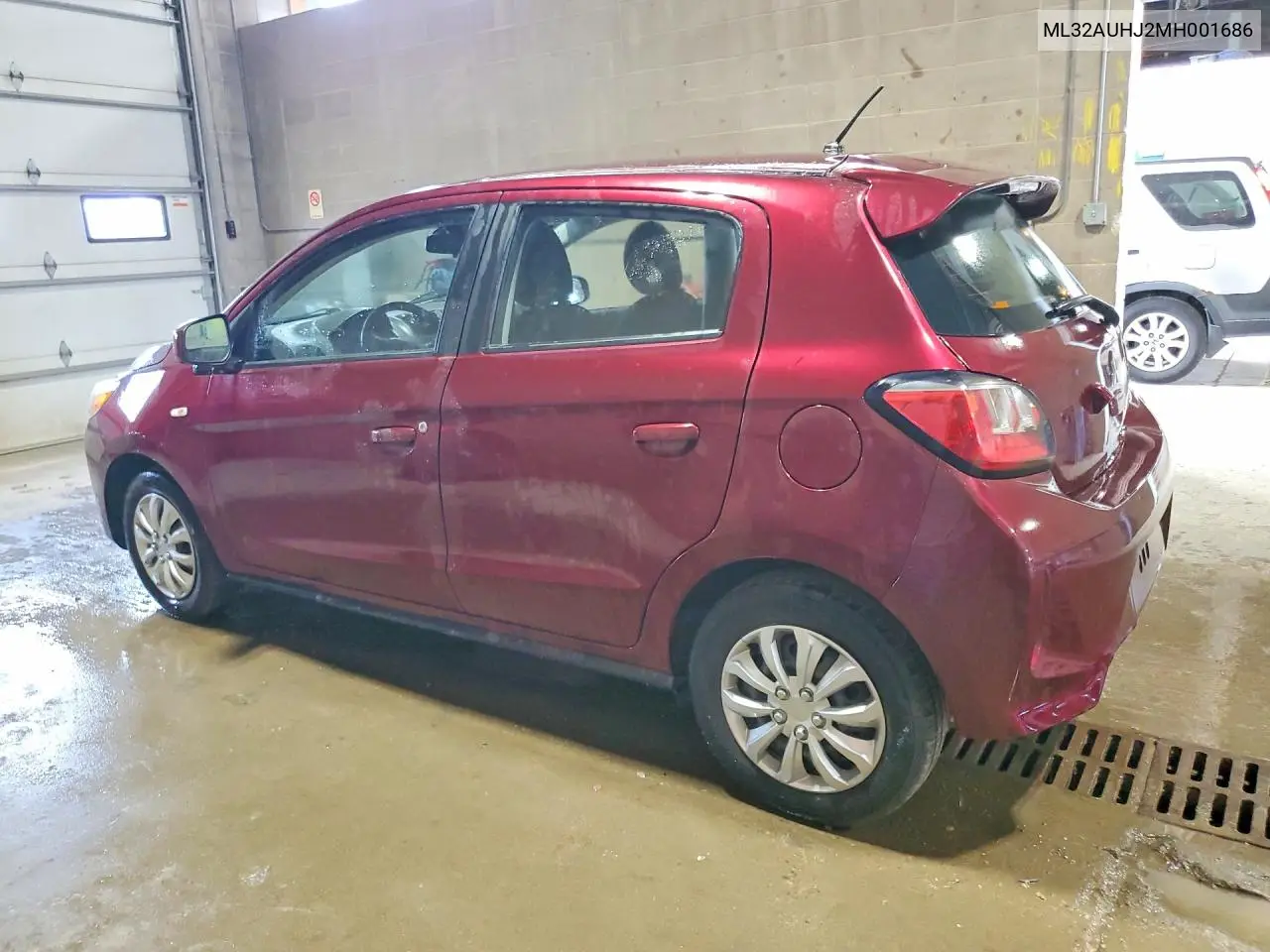 2021 Mitsubishi Mirage Es VIN: ML32AUHJ2MH001686 Lot: 60898796