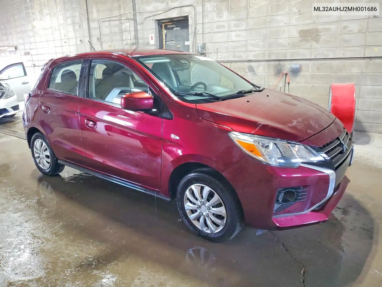 2021 Mitsubishi Mirage Es VIN: ML32AUHJ2MH001686 Lot: 60898796
