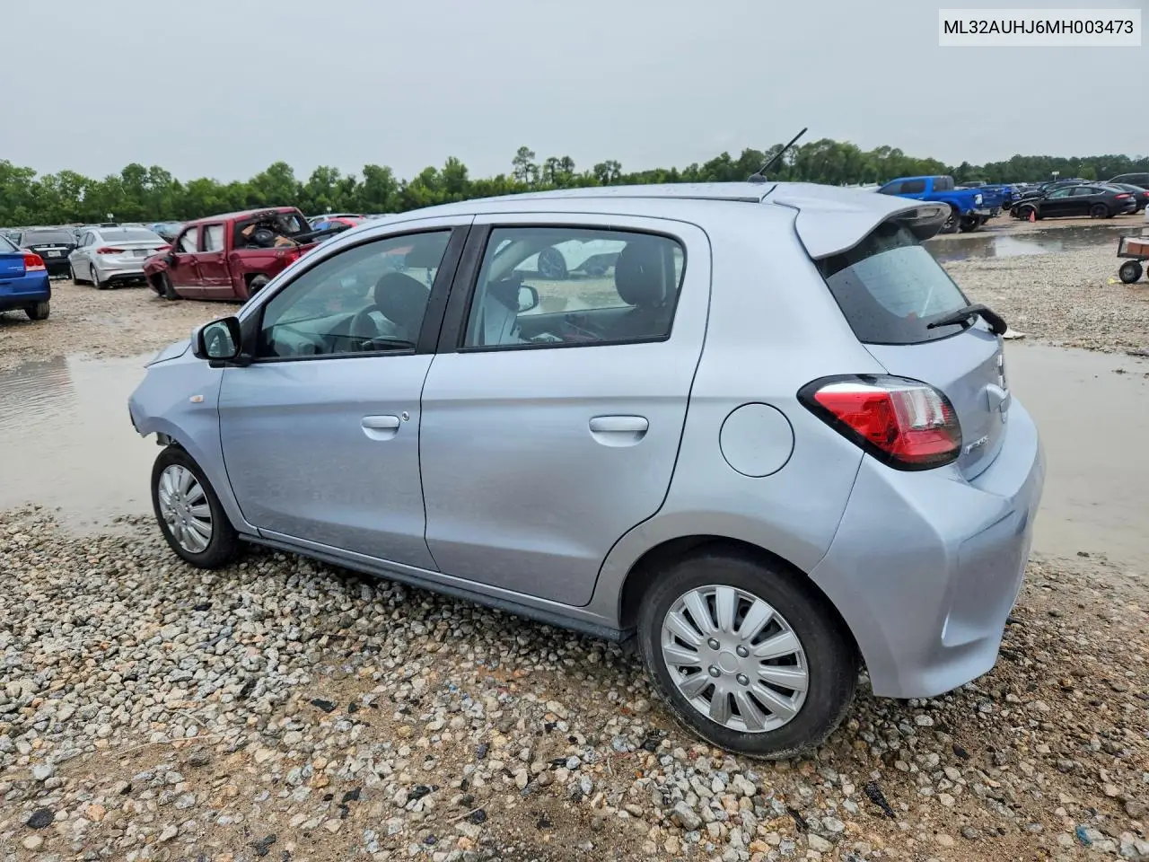 2021 Mitsubishi Mirage Es VIN: ML32AUHJ6MH003473 Lot: 60987786