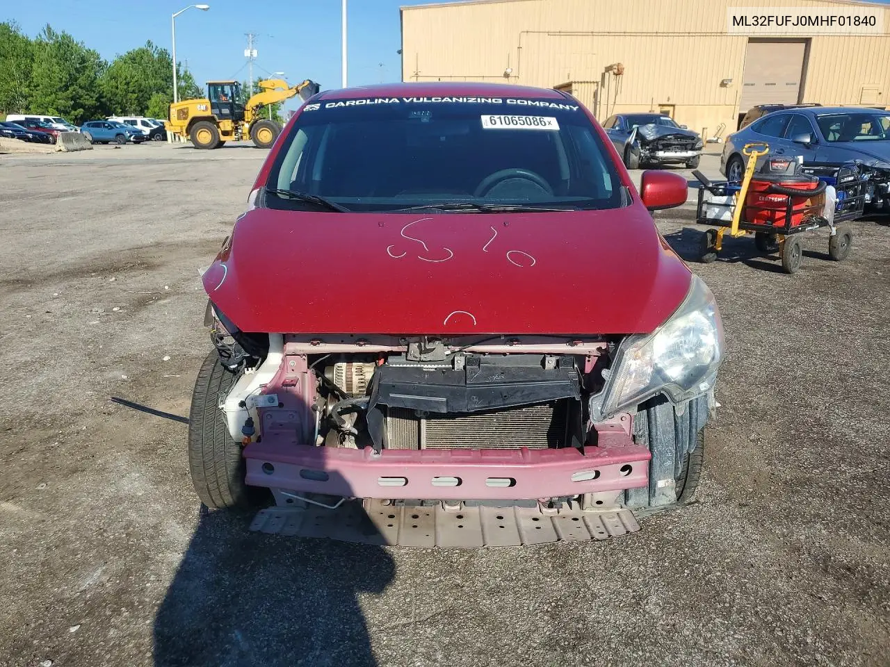 2021 Mitsubishi Mirage G4 Es VIN: ML32FUFJ0MHF01840 Lot: 61065086
