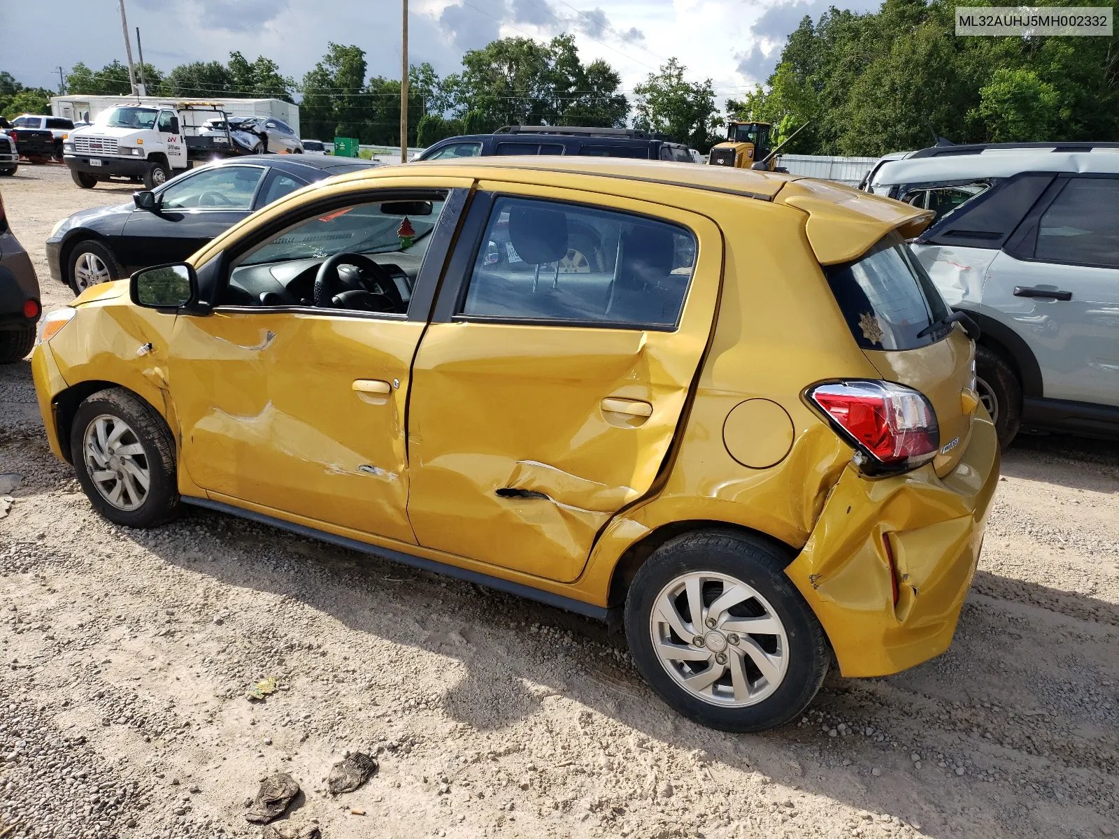 2021 Mitsubishi Mirage Es VIN: ML32AUHJ5MH002332 Lot: 63147864