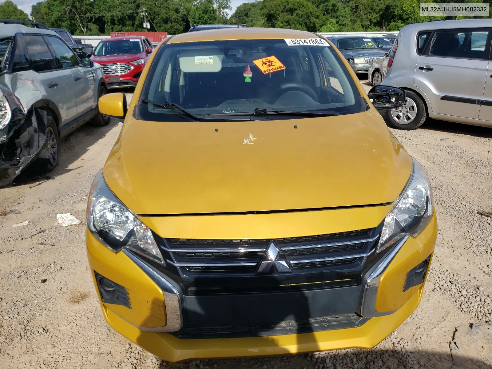 2021 Mitsubishi Mirage Es VIN: ML32AUHJ5MH002332 Lot: 63147864