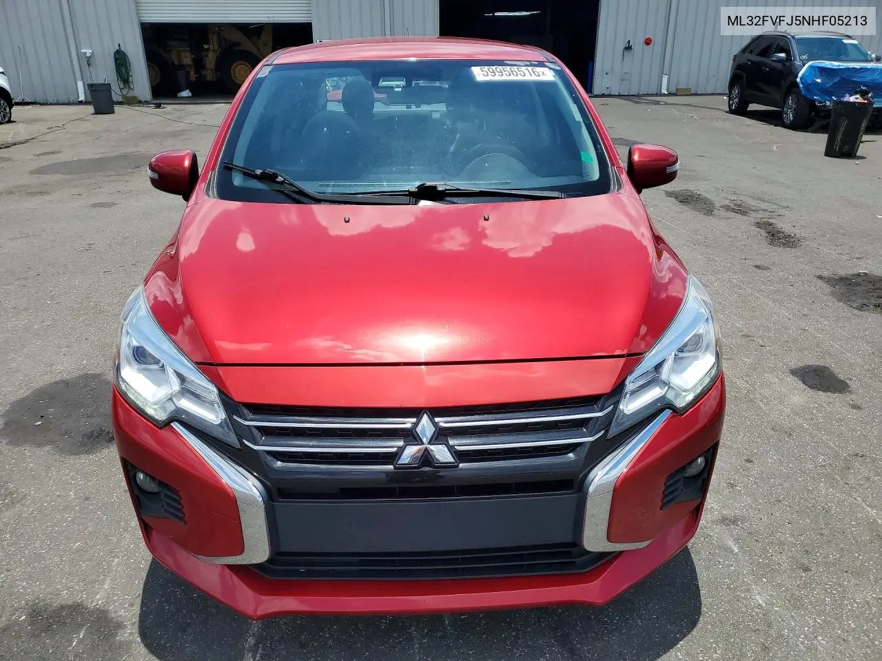 2022 Mitsubishi Mirage G4 Se VIN: ML32FVFJ5NHF05213 Lot: 59956516