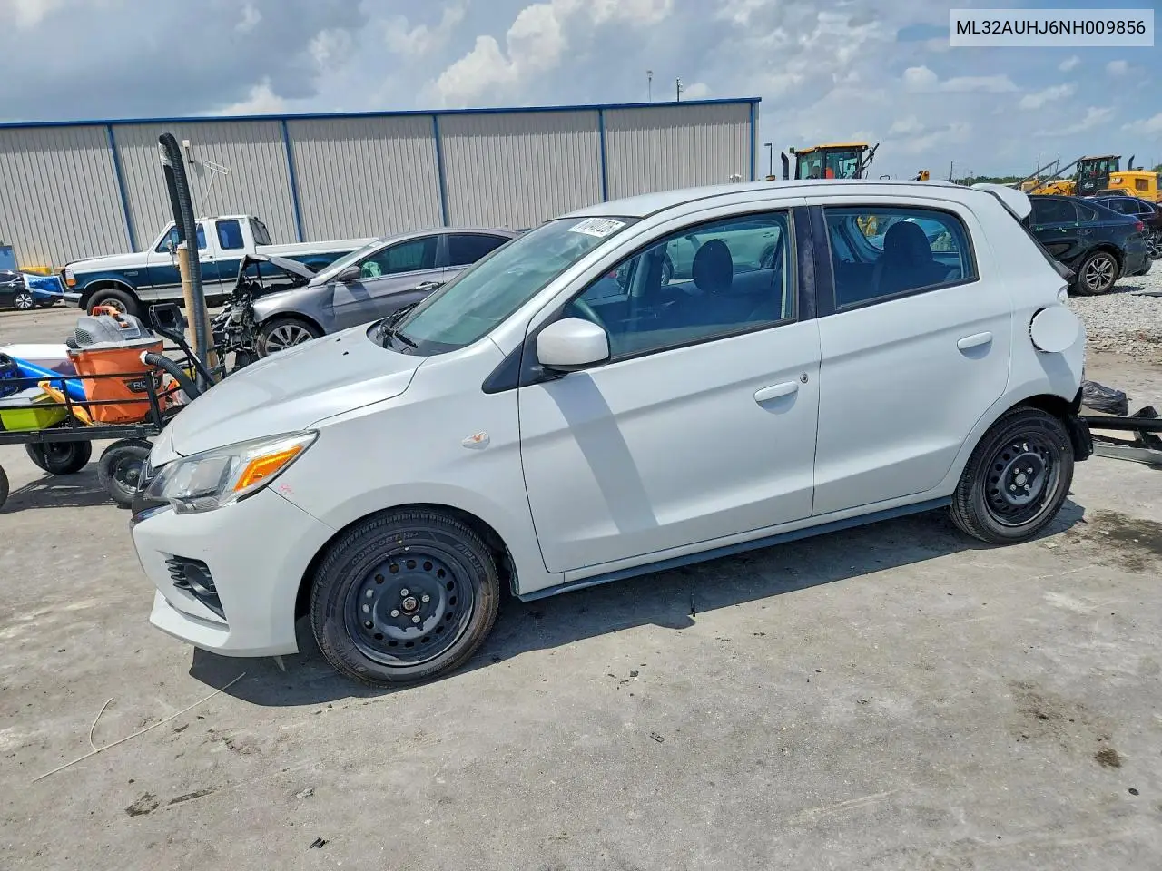 2022 Mitsubishi Mirage Es VIN: ML32AUHJ6NH009856 Lot: 61040726