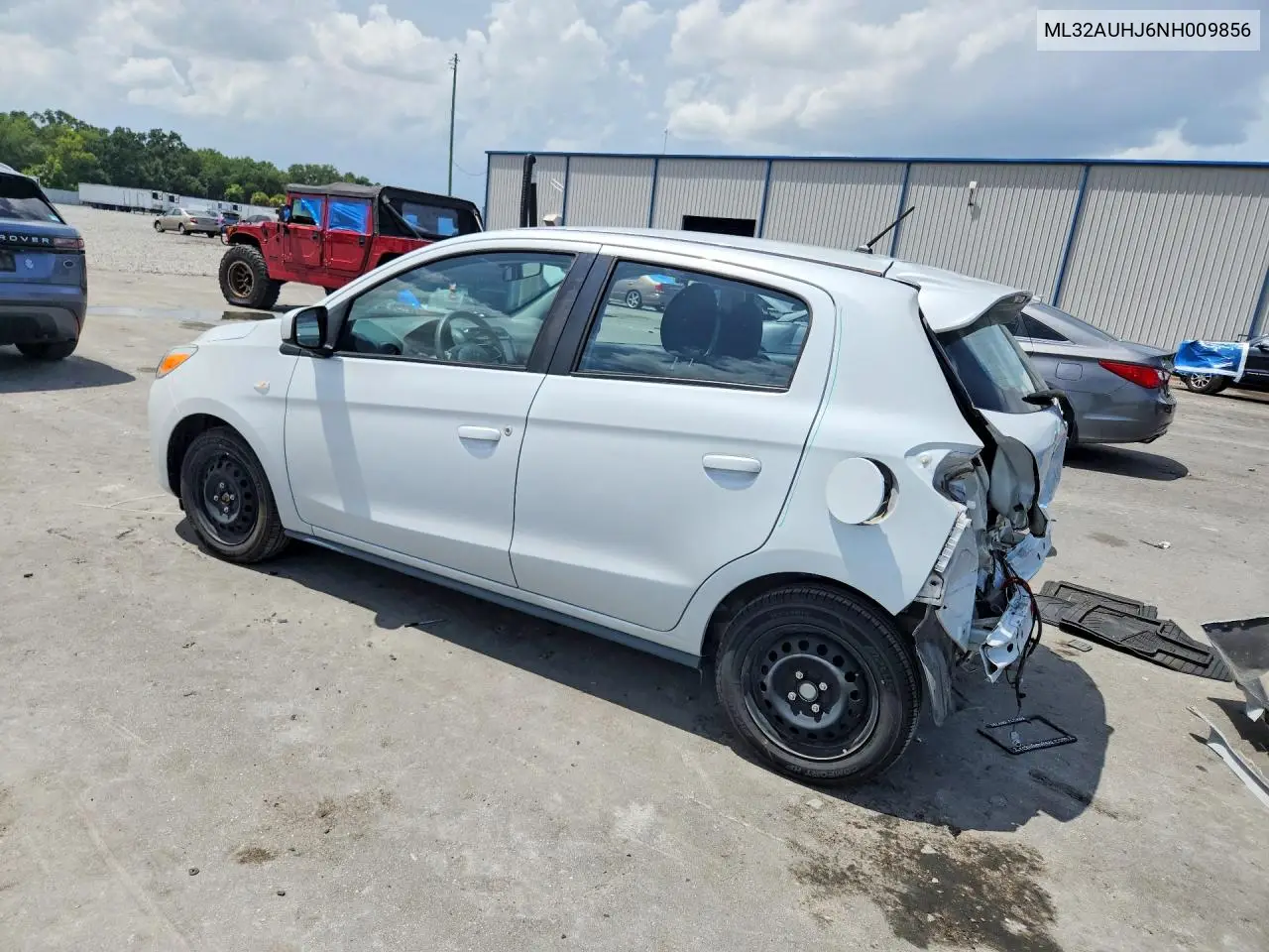 2022 Mitsubishi Mirage Es VIN: ML32AUHJ6NH009856 Lot: 61040726