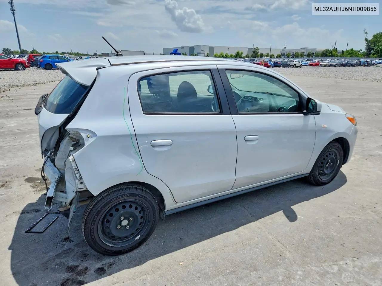 2022 Mitsubishi Mirage Es VIN: ML32AUHJ6NH009856 Lot: 61040726