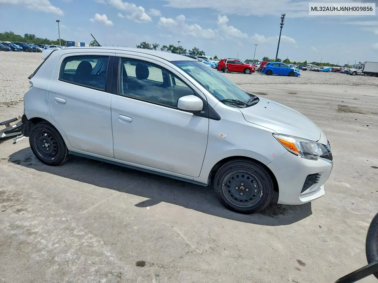 2022 Mitsubishi Mirage Es VIN: ML32AUHJ6NH009856 Lot: 61040726