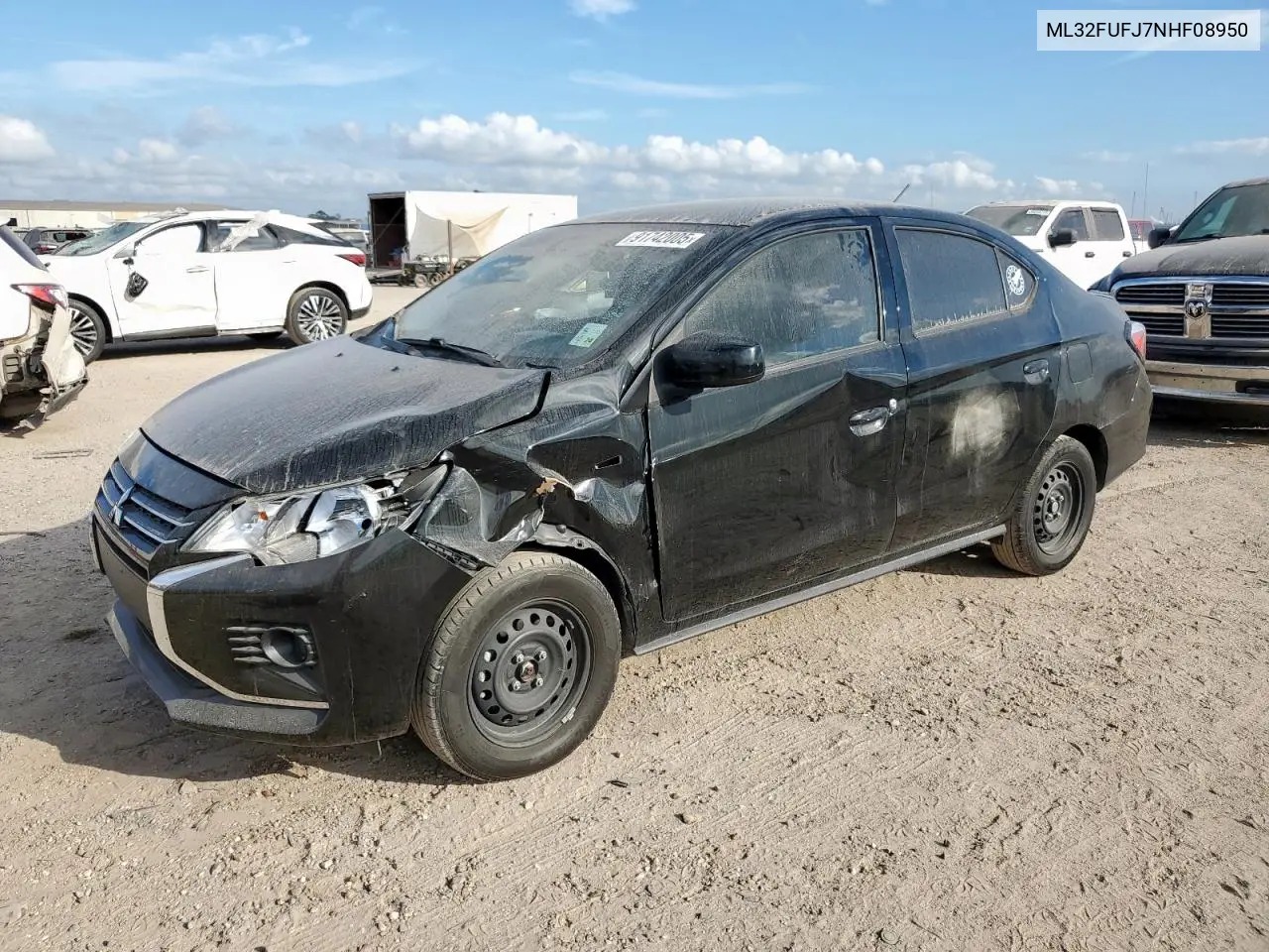 ML32FUFJ7NHF08950 2022 Mitsubishi Mirage G4 Es