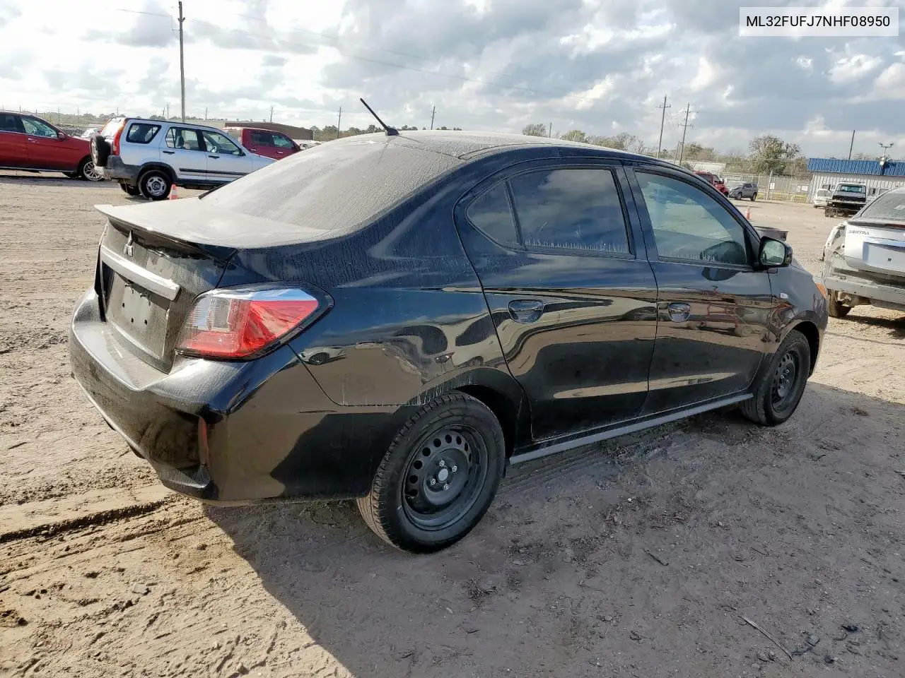 ML32FUFJ7NHF08950 2022 Mitsubishi Mirage G4 Es