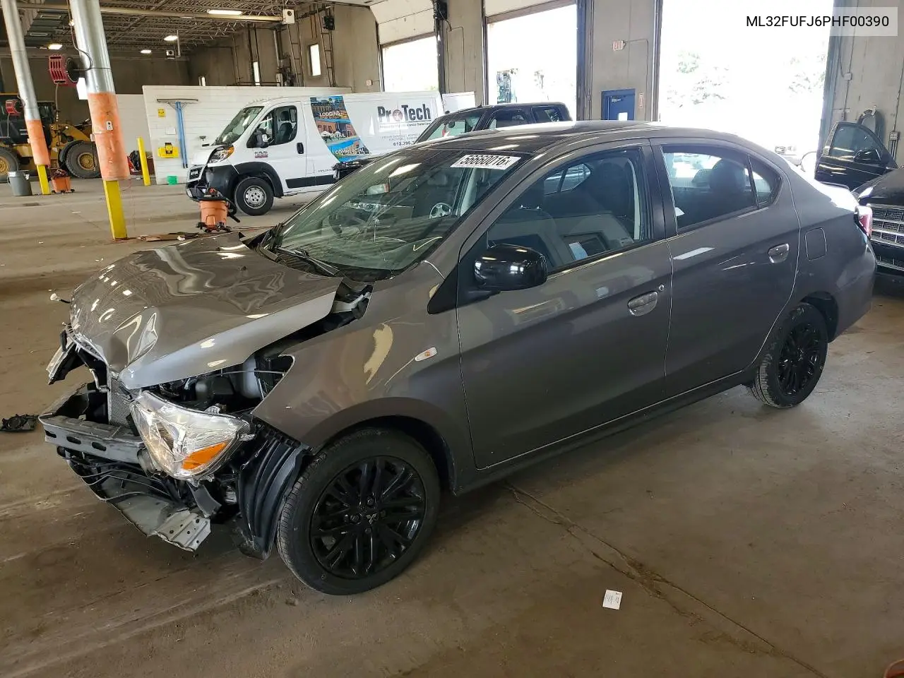 2023 Mitsubishi Mirage G4 Es VIN: ML32FUFJ6PHF00390 Lot: 56660016