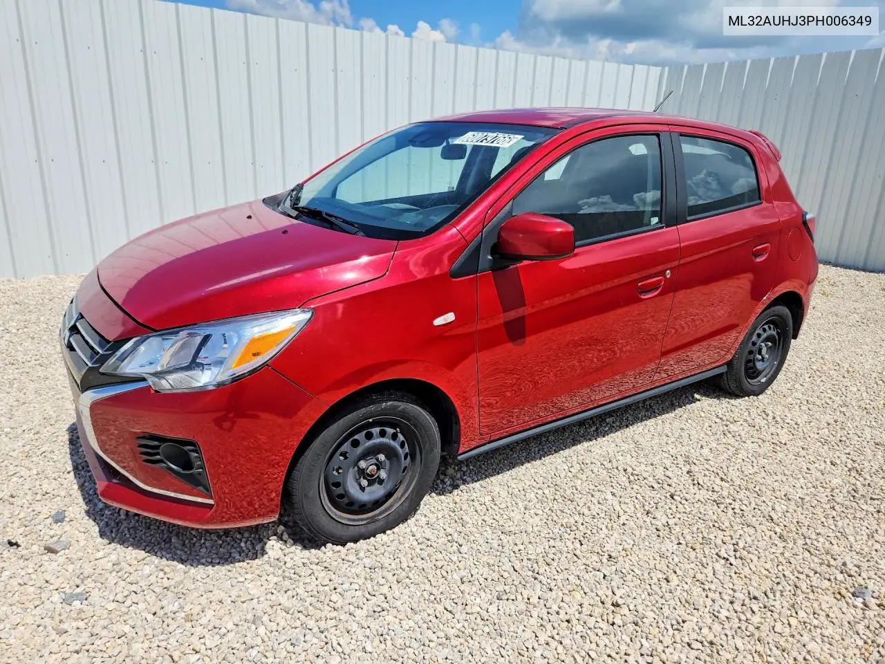 2023 Mitsubishi Mirage Es VIN: ML32AUHJ3PH006349 Lot: 60079766