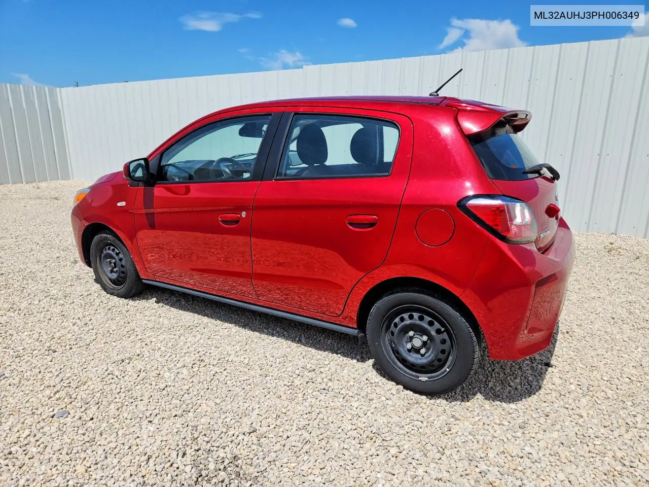 2023 Mitsubishi Mirage Es VIN: ML32AUHJ3PH006349 Lot: 60079766