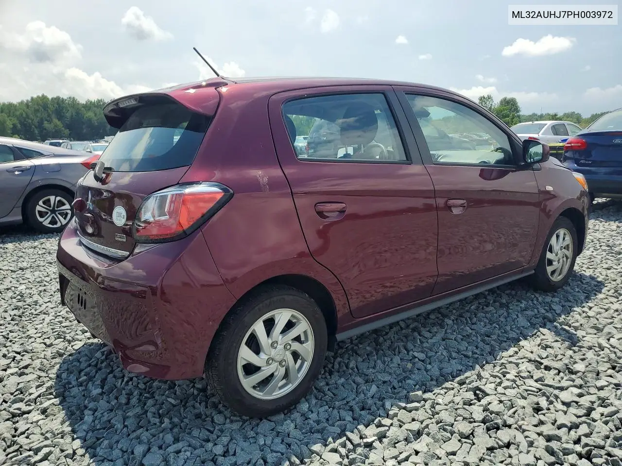 2023 Mitsubishi Mirage Es VIN: ML32AUHJ7PH003972 Lot: 60119436
