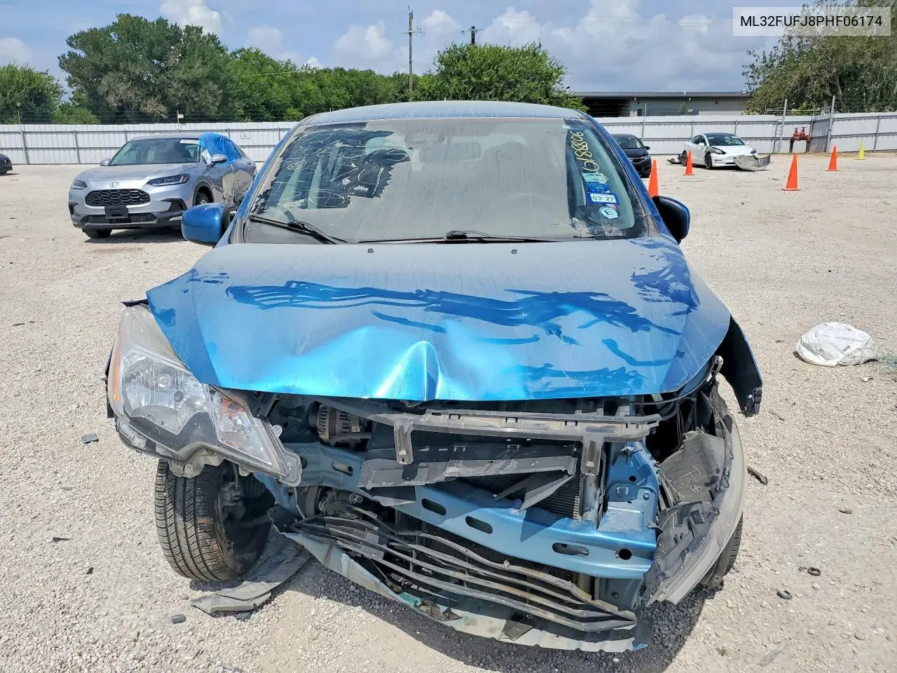 2023 Mitsubishi Mirage G4 Es VIN: ML32FUFJ8PHF06174 Lot: 60188806
