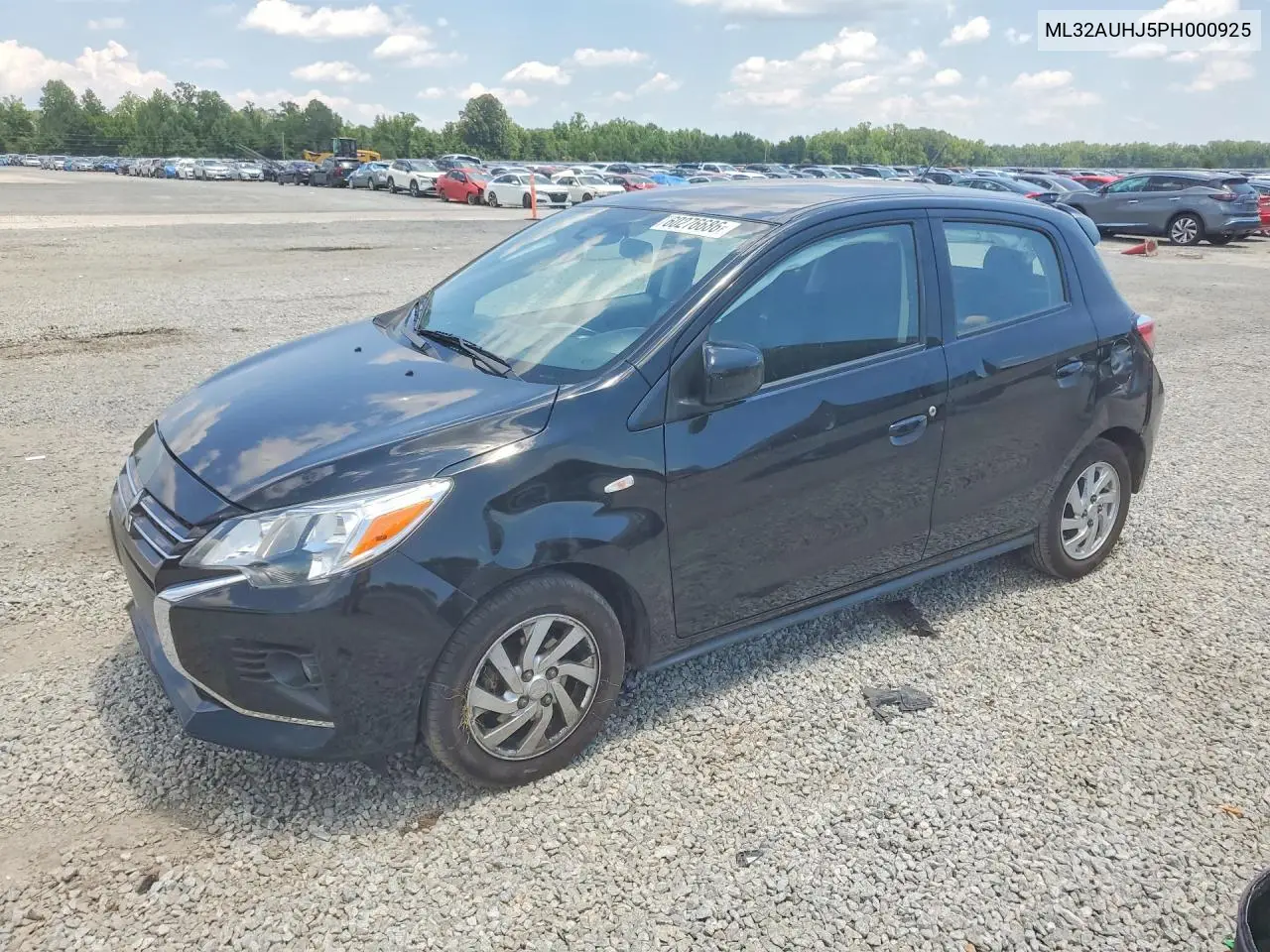 2023 Mitsubishi Mirage Es VIN: ML32AUHJ5PH000925 Lot: 60276686