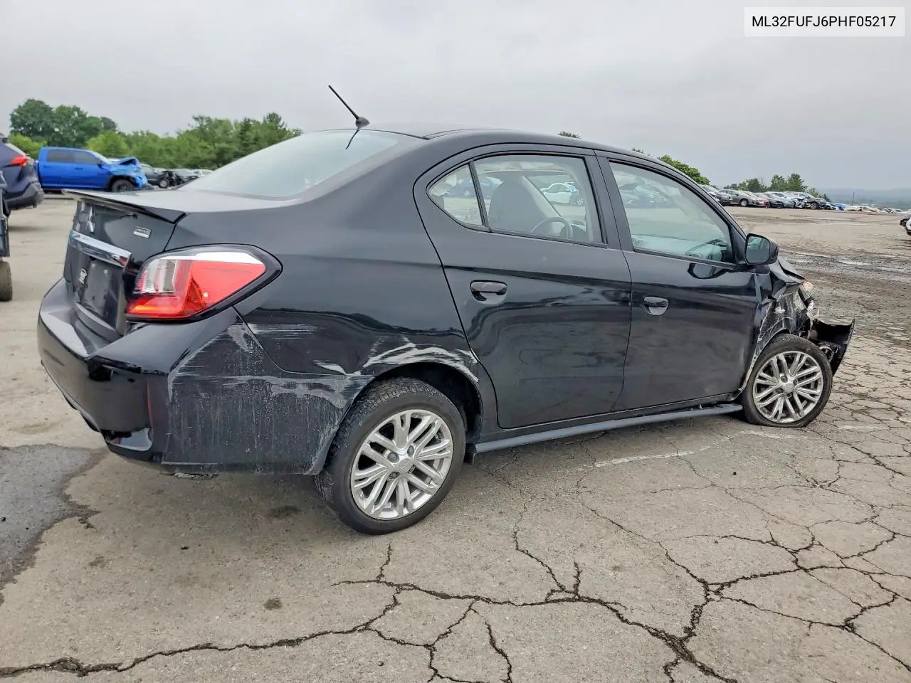 2023 Mitsubishi Mirage G4 Es VIN: ML32FUFJ6PHF05217 Lot: 60288746
