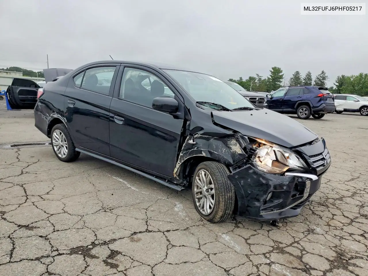 2023 Mitsubishi Mirage G4 Es VIN: ML32FUFJ6PHF05217 Lot: 60288746