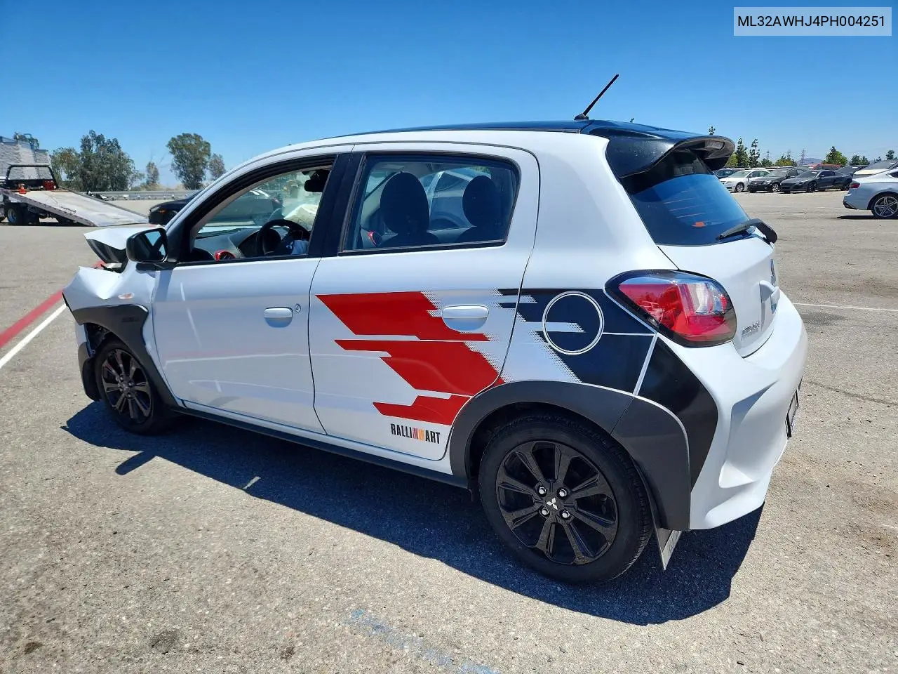 2023 Mitsubishi Mirage Se VIN: ML32AWHJ4PH004251 Lot: 60393656