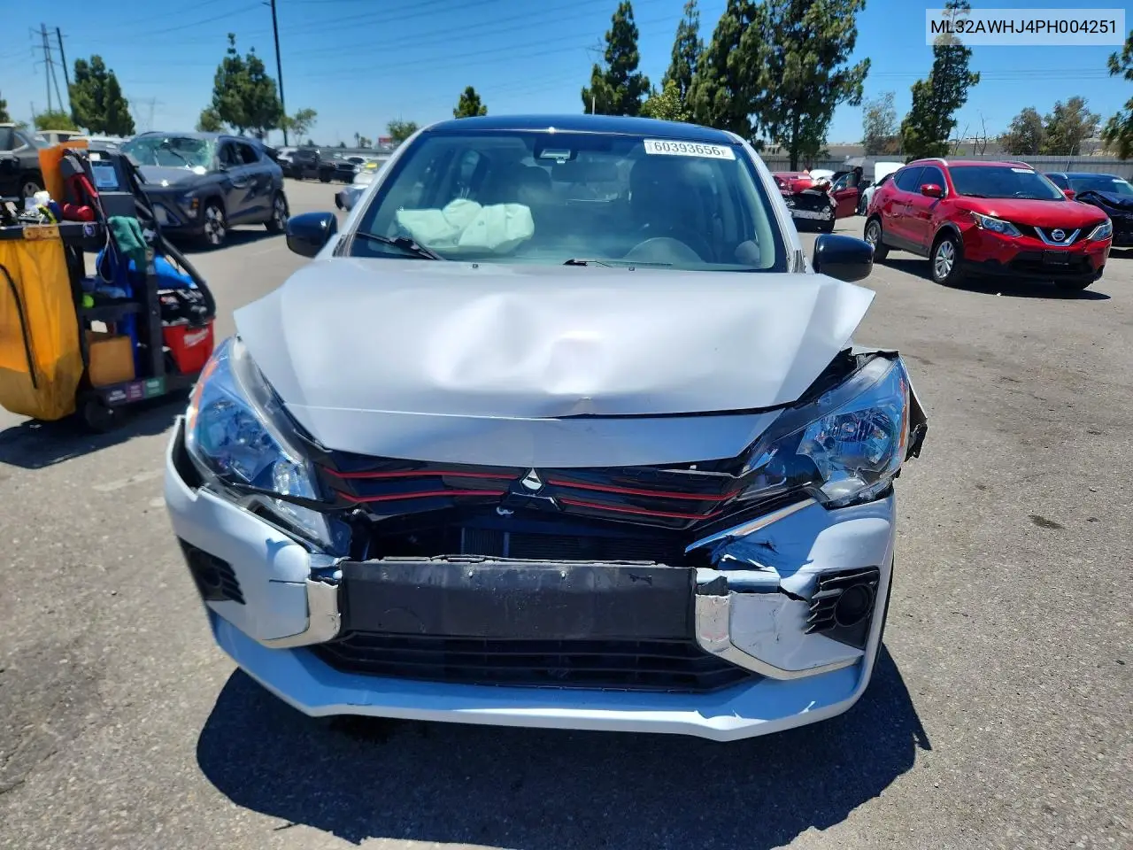 2023 Mitsubishi Mirage Se VIN: ML32AWHJ4PH004251 Lot: 60393656
