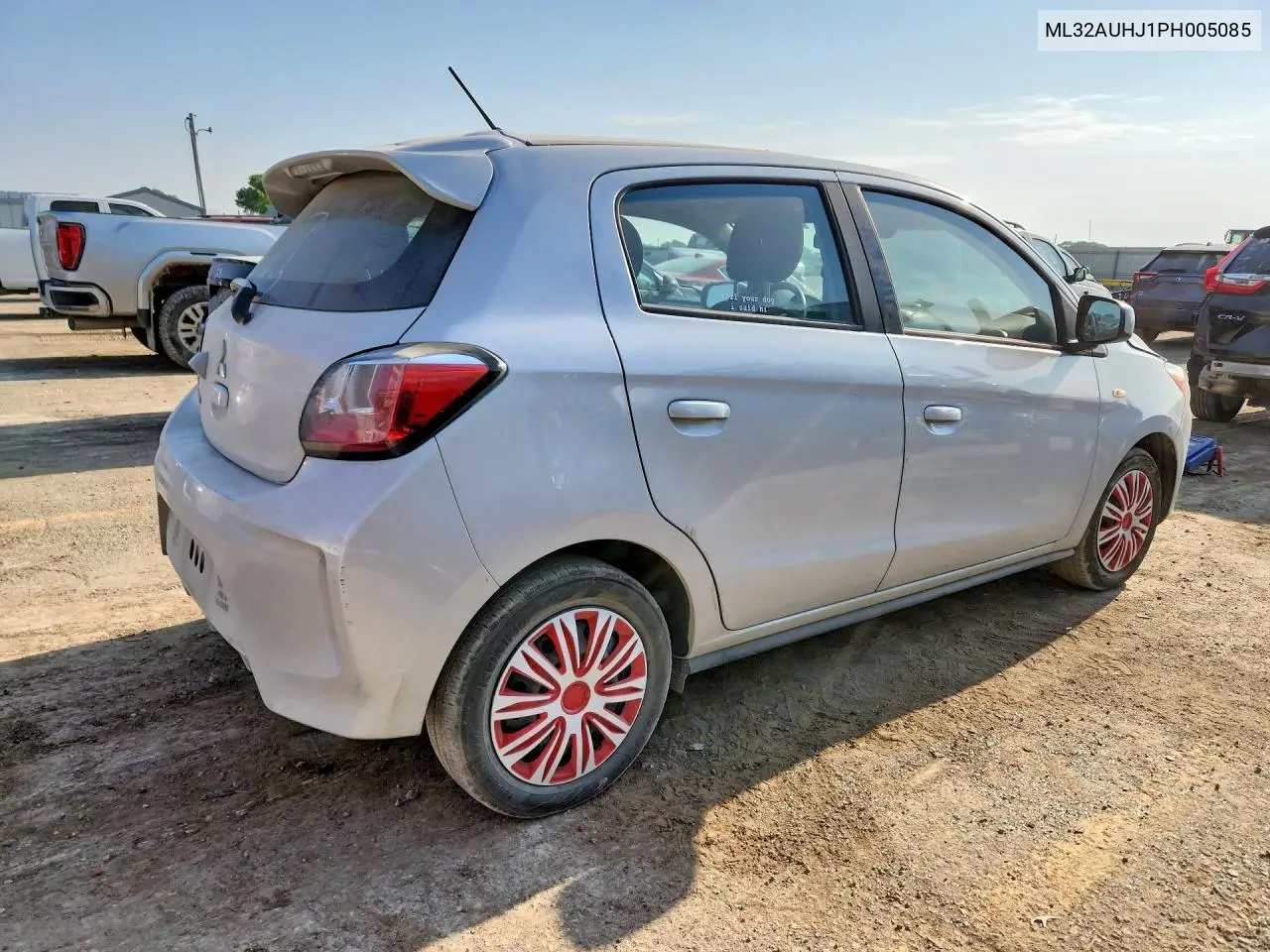 2023 Mitsubishi Mirage Es/Le VIN: ML32AUHJ1PH005085 Lot: 61288186