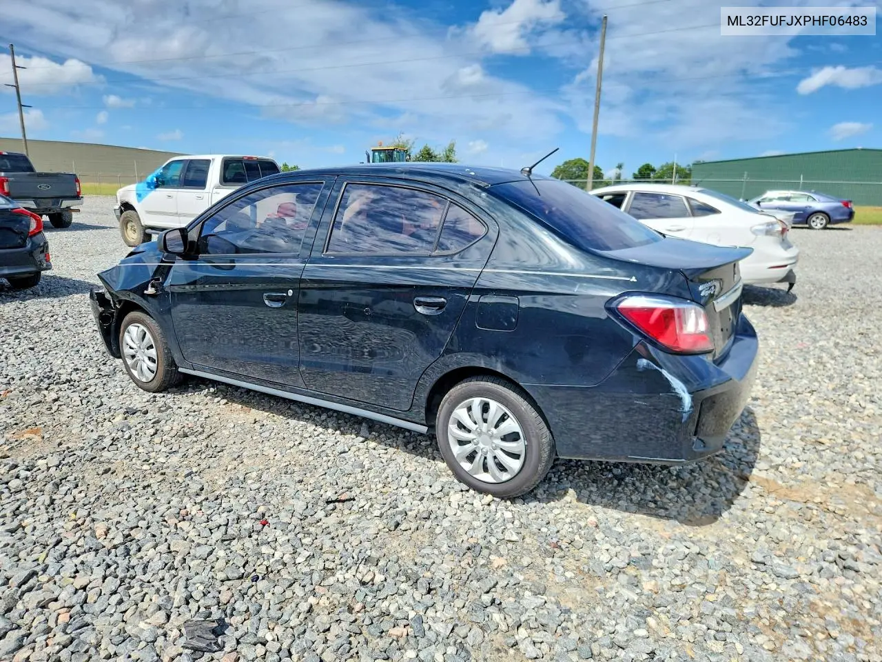2023 Mitsubishi Mirage G4 Es VIN: ML32FUFJXPHF06483 Lot: 61414736
