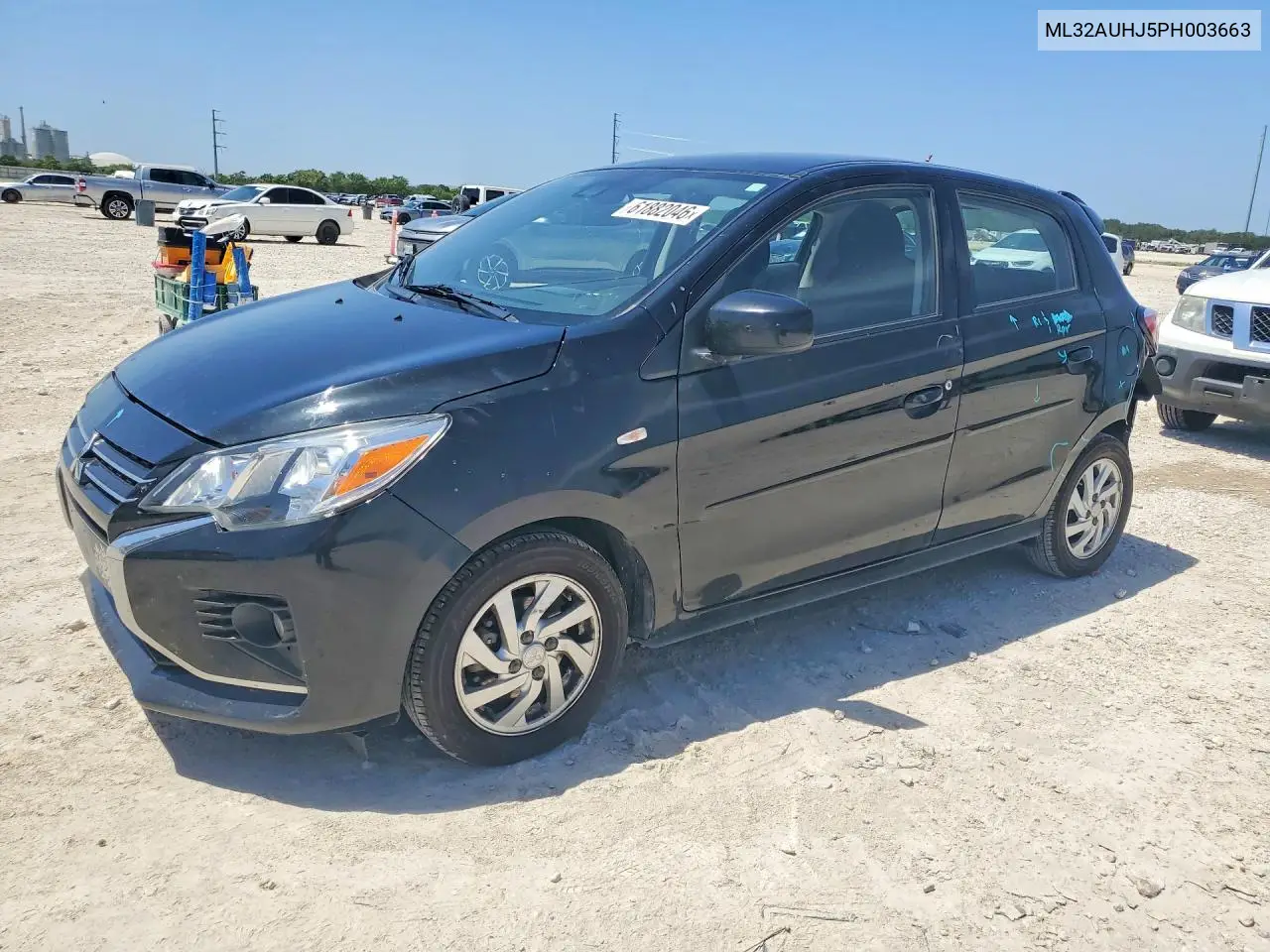 2023 Mitsubishi Mirage Es VIN: ML32AUHJ5PH003663 Lot: 61882046