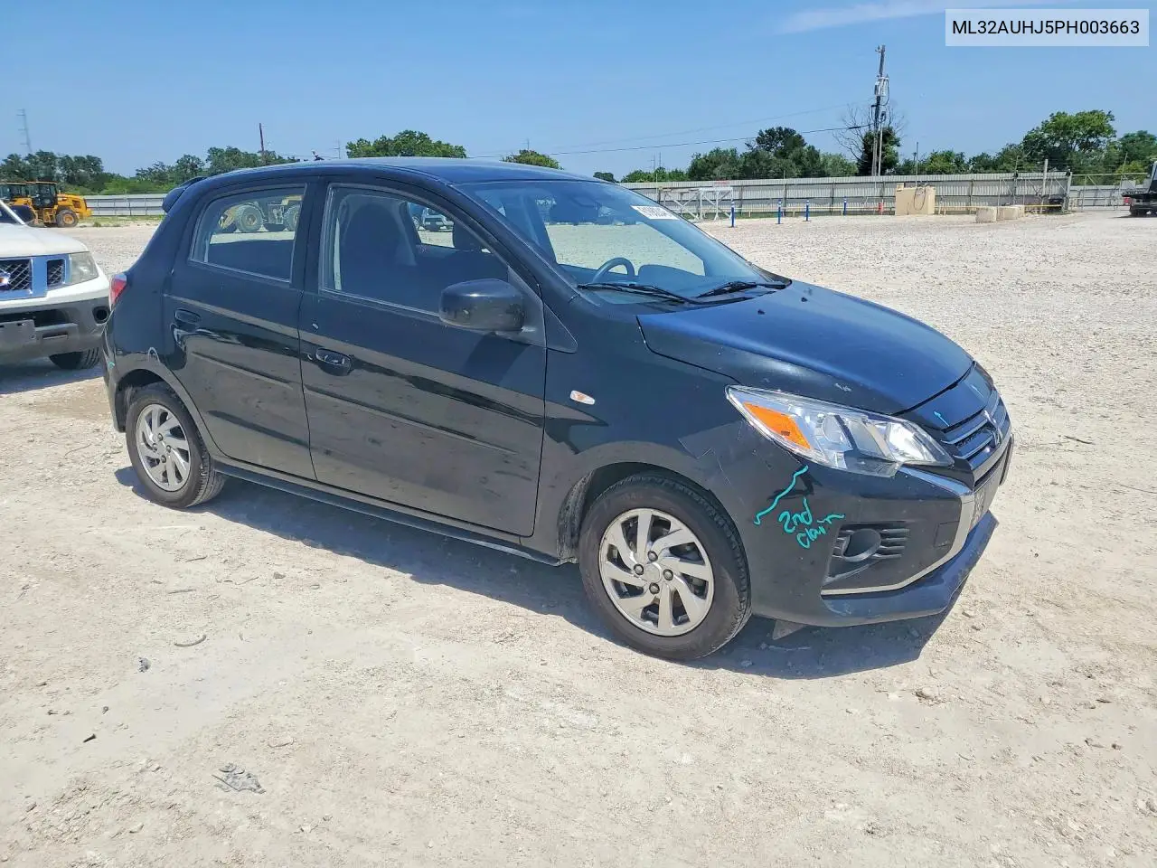 2023 Mitsubishi Mirage Es VIN: ML32AUHJ5PH003663 Lot: 61882046