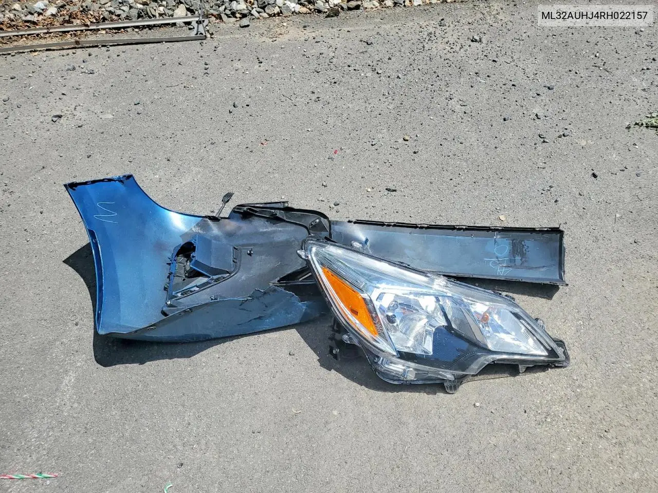 2024 Mitsubishi Mirage Es VIN: ML32AUHJ4RH022157 Lot: 56315276