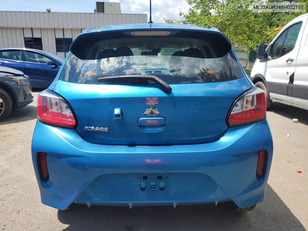 2024 Mitsubishi Mirage Es VIN: ML32AUHJ4RH022157 Lot: 56315276