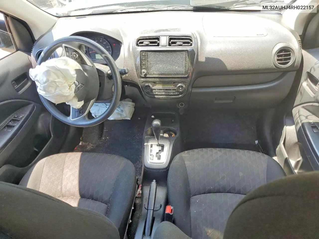 2024 Mitsubishi Mirage Es VIN: ML32AUHJ4RH022157 Lot: 56315276