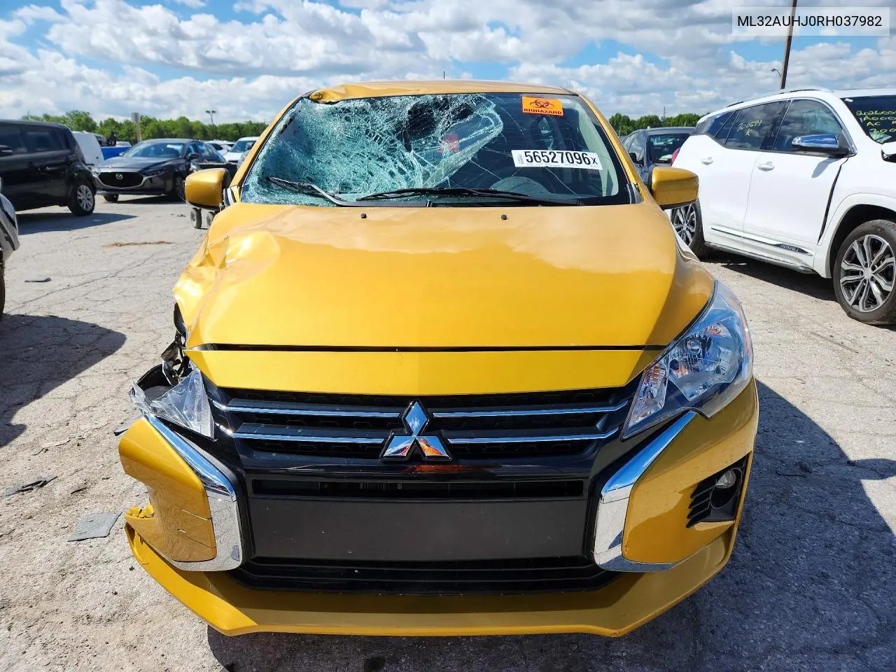 2024 Mitsubishi Mirage Es VIN: ML32AUHJ0RH037982 Lot: 56527096