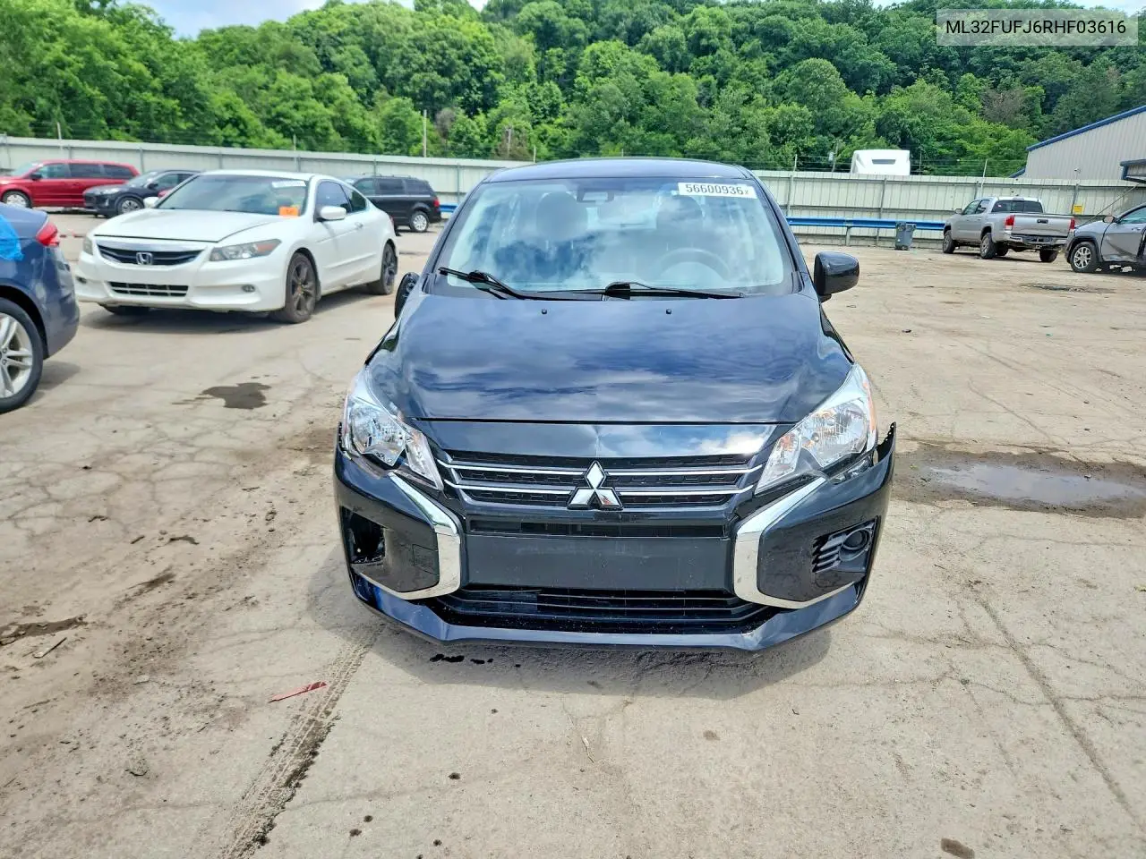 2024 Mitsubishi Mirage G4 Es VIN: ML32FUFJ6RHF03616 Lot: 56600936