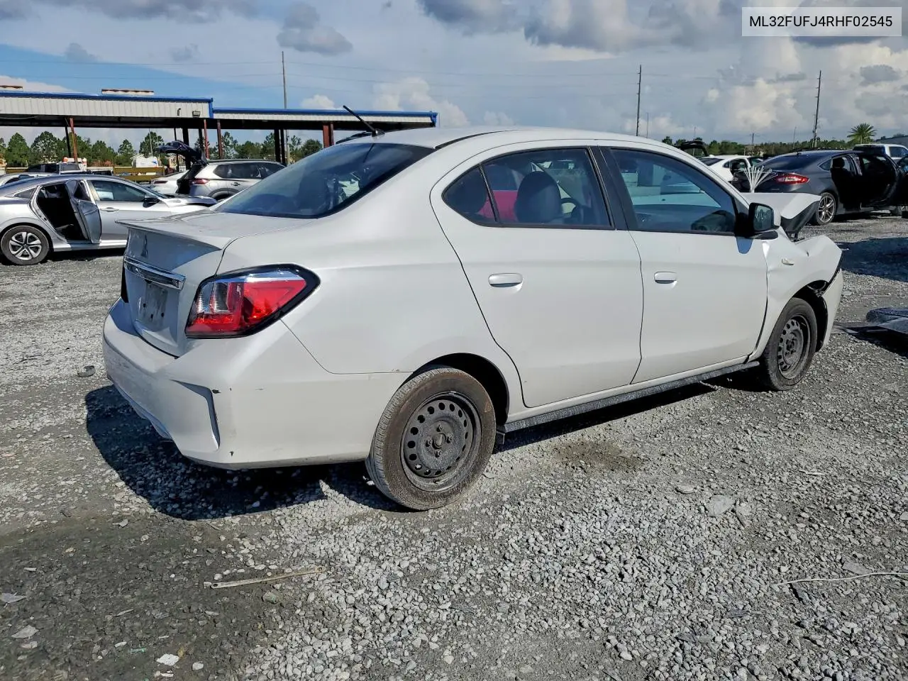 2024 Mitsubishi Mirage G4 Es VIN: ML32FUFJ4RHF02545 Lot: 58156246