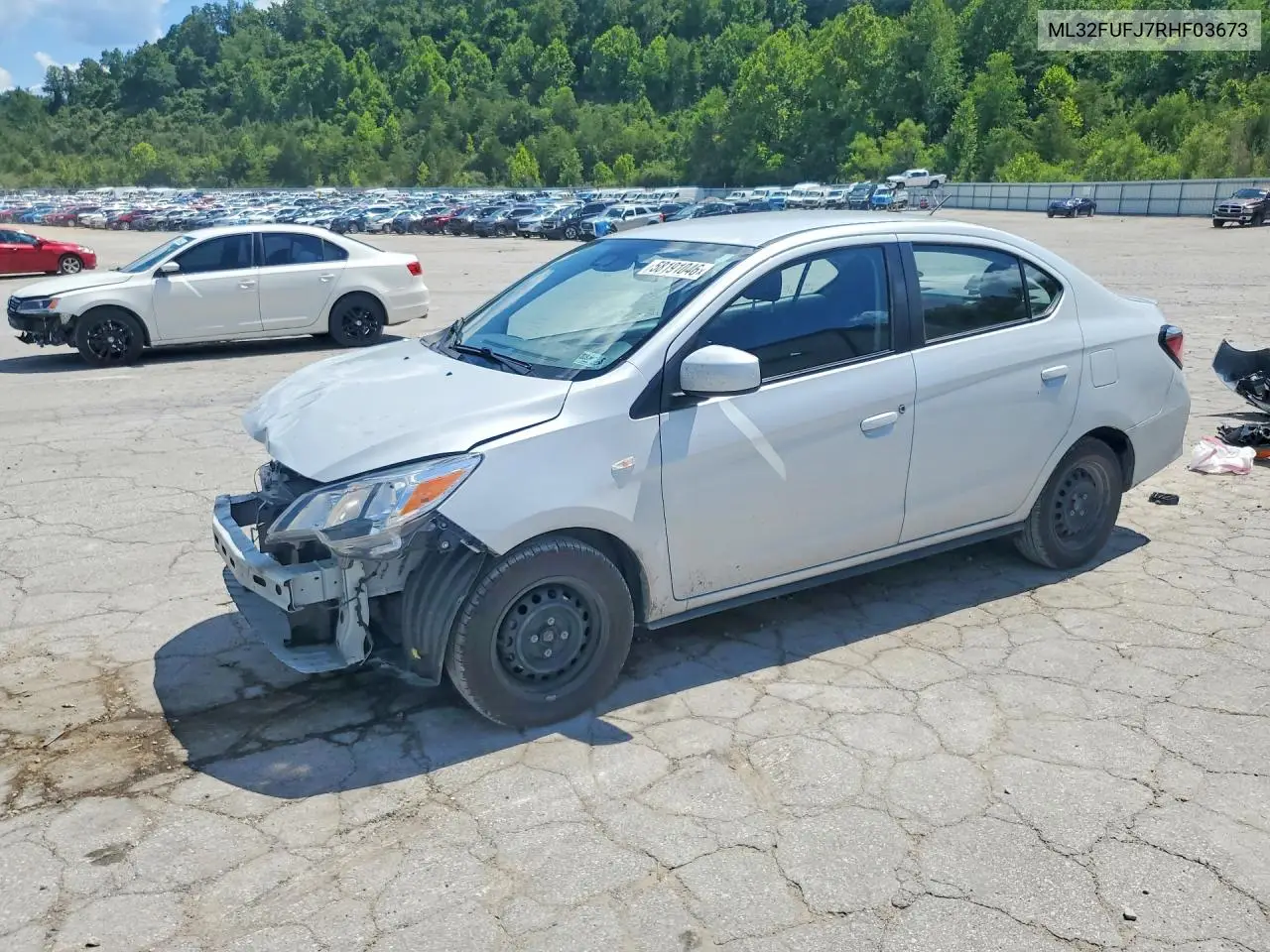 2024 Mitsubishi Mirage G4 Es VIN: ML32FUFJ7RHF03673 Lot: 58191046