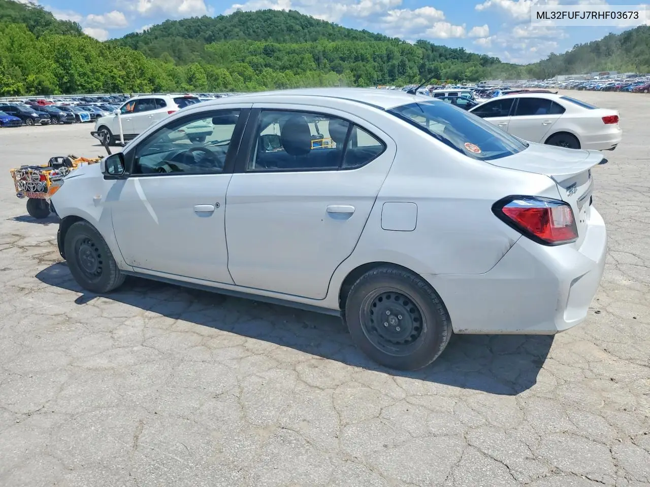 2024 Mitsubishi Mirage G4 Es VIN: ML32FUFJ7RHF03673 Lot: 58191046