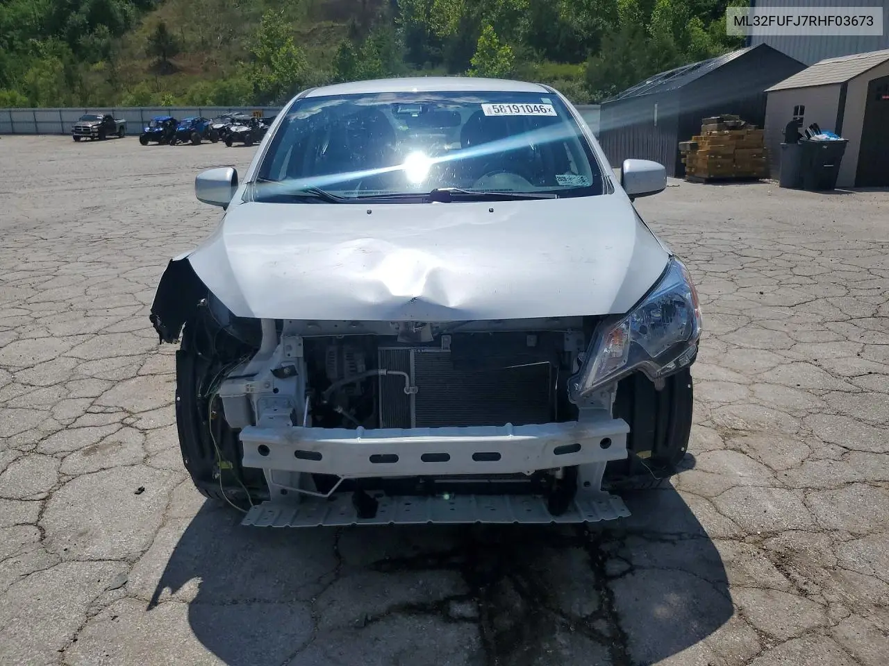 2024 Mitsubishi Mirage G4 Es VIN: ML32FUFJ7RHF03673 Lot: 58191046